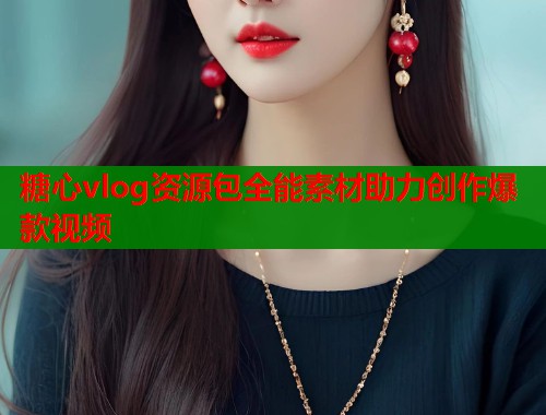 糖心vlog资源包全能素材助力创作爆款视频