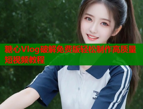糖心Vlog破解免费版轻松制作高质量短视频教程
