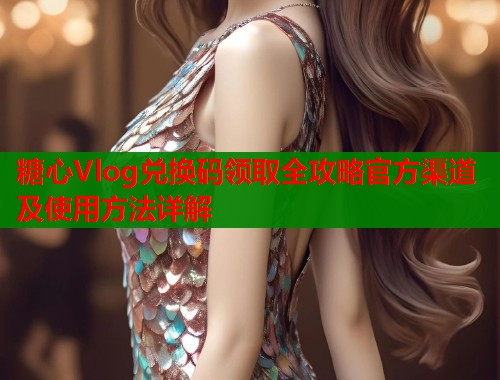 糖心Vlog兑换码领取全攻略官方渠道及使用方法详解