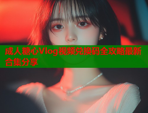 成人糖心Vlog视频兑换码全攻略最新合集分享