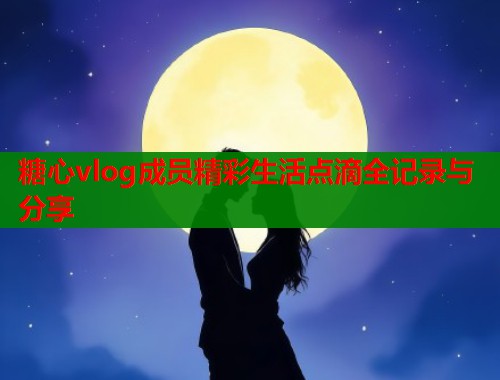 糖心vlog成员精彩生活点滴全记录与分享  第2张
