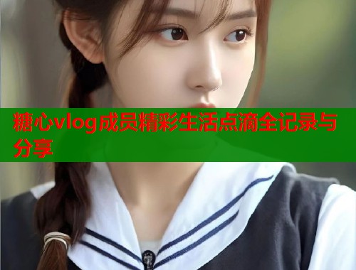 糖心vlog成员精彩生活点滴全记录与分享
