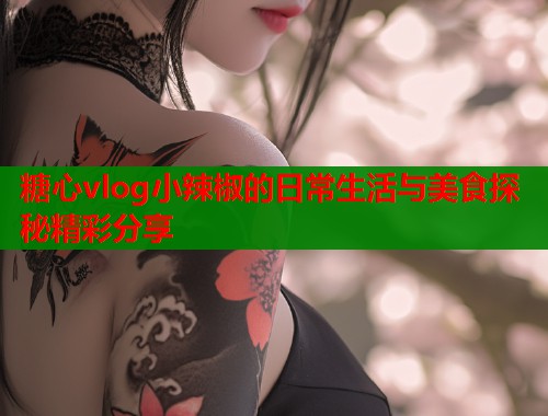 糖心vlog小辣椒的日常生活与美食探秘精彩分享  第2张
