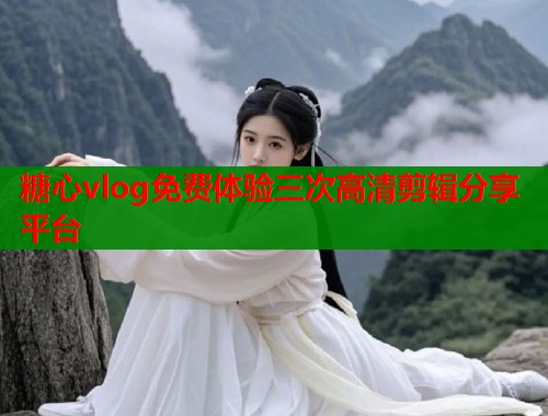糖心vlog免费体验三次高清剪辑分享平台  第2张