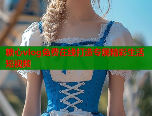 糖心vlog免费在线打造专属精彩生活短视频