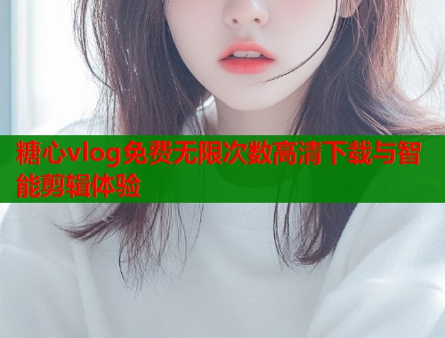 糖心vlog免费无限次数高清下载与智能剪辑体验
