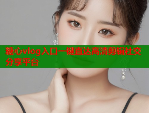 糖心vlog入口一键直达高清剪辑社交分享平台