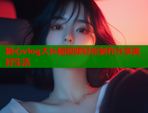 糖心vlog大长腿视频轻松制作分享美好生活